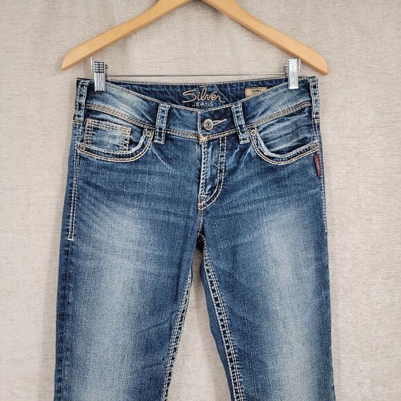 Silver Suki Bootcut Women's Size W28 / L32 - Picture 3 of 12